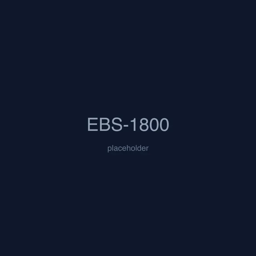 EBS-1800 placeholder image