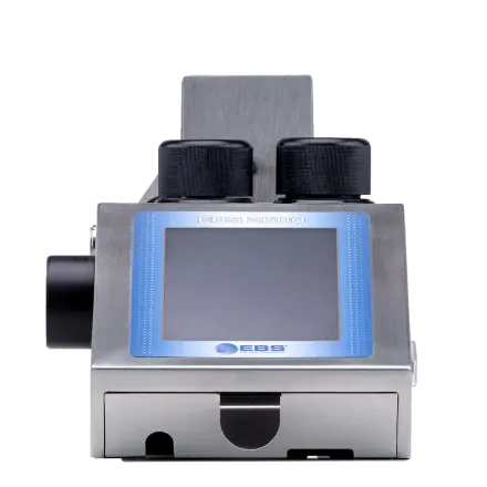 EBS-2600 printer, detail view