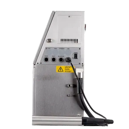 EBS-6800P pigmented-ink continuous inkjet printer, side view