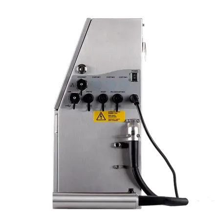 EBS-6900 continuous inkjet printer, side view