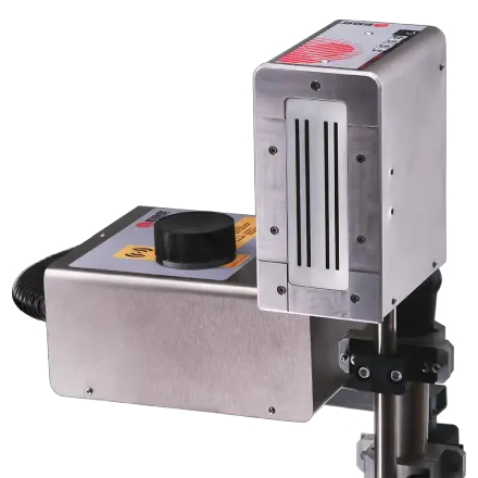 EBS PJ-1000 printer, mounted on stand